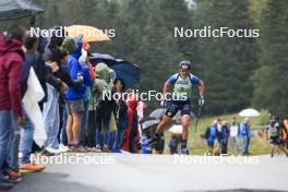 22.09.2024, Premanon, France (FRA): Antonin Guigonnat (FRA) - Biathlon Samse Summer Tour, pursuit, Premanon (FRA). www.nordicfocus.com. © Manzoni/NordicFocus. Every downloaded picture is fee-liable.