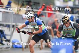 22.09.2024, Premanon, France (FRA): Fabien Claude (FRA) - Biathlon Samse Summer Tour, pursuit, Premanon (FRA). www.nordicfocus.com. © Manzoni/NordicFocus. Every downloaded picture is fee-liable.