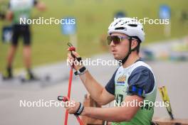 22.09.2024, Premanon, France (FRA): Ethan Benoit Appolonia (FRA) - Biathlon Samse Summer Tour, pursuit, Premanon (FRA). www.nordicfocus.com. © Manzoni/NordicFocus. Every downloaded picture is fee-liable.