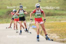 22.09.2024, Premanon, France (FRA): Joanne Weiss (FRA) - Biathlon Samse Summer Tour, pursuit, Premanon (FRA). www.nordicfocus.com. © Manzoni/NordicFocus. Every downloaded picture is fee-liable.