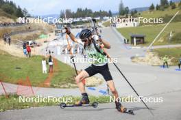 22.09.2024, Premanon, France (FRA): Alexis Bernard (FRA) - Biathlon Samse Summer Tour, pursuit, Premanon (FRA). www.nordicfocus.com. © Manzoni/NordicFocus. Every downloaded picture is fee-liable.