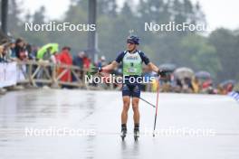 22.09.2024, Premanon, France (FRA): Quentin Fillon Maillet (FRA) - Biathlon Samse Summer Tour, pursuit, Premanon (FRA). www.nordicfocus.com. © Manzoni/NordicFocus. Every downloaded picture is fee-liable.