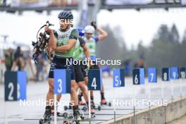 22.09.2024, Premanon, France (FRA): Remi Broutier (FRA) - Biathlon Samse Summer Tour, pursuit, Premanon (FRA). www.nordicfocus.com. © Manzoni/NordicFocus. Every downloaded picture is fee-liable.