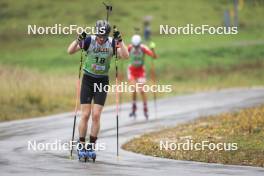 22.09.2024, Premanon, France (FRA): Gion Stalder (SUI) - Biathlon Samse Summer Tour, pursuit, Premanon (FRA). www.nordicfocus.com. © Manzoni/NordicFocus. Every downloaded picture is fee-liable.