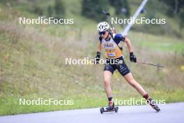 22.09.2024, Premanon, France (FRA): Paula Botet (FRA) - Biathlon Samse Summer Tour, pursuit, Premanon (FRA). www.nordicfocus.com. © Manzoni/NordicFocus. Every downloaded picture is fee-liable.