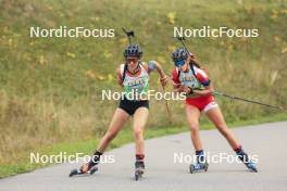 22.09.2024, Premanon, France (FRA): Caline Pic (FRA) - Biathlon Samse Summer Tour, pursuit, Premanon (FRA). www.nordicfocus.com. © Manzoni/NordicFocus. Every downloaded picture is fee-liable.