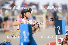 22.09.2024, Premanon, France (FRA): Alice Dusserre (FRA) - Biathlon Samse Summer Tour, pursuit, Premanon (FRA). www.nordicfocus.com. © Manzoni/NordicFocus. Every downloaded picture is fee-liable.