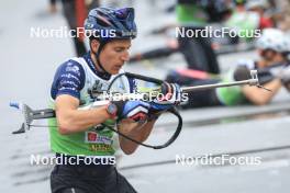 22.09.2024, Premanon, France (FRA): Quentin Fillon Maillet (FRA) - Biathlon Samse Summer Tour, pursuit, Premanon (FRA). www.nordicfocus.com. © Manzoni/NordicFocus. Every downloaded picture is fee-liable.