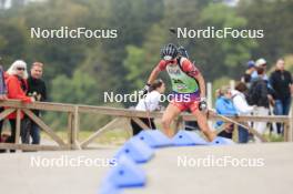 22.09.2024, Premanon, France (FRA): Zelie Roy (FRA) - Biathlon Samse Summer Tour, pursuit, Premanon (FRA). www.nordicfocus.com. © Manzoni/NordicFocus. Every downloaded picture is fee-liable.