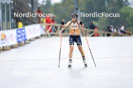 22.09.2024, Premanon, France (FRA): Oceane Michelon (FRA) - Biathlon Samse Summer Tour, pursuit, Premanon (FRA). www.nordicfocus.com. © Manzoni/NordicFocus. Every downloaded picture is fee-liable.