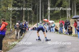 22.09.2024, Premanon, France (FRA): Eric Perrot (FRA) - Biathlon Samse Summer Tour, pursuit, Premanon (FRA). www.nordicfocus.com. © Manzoni/NordicFocus. Every downloaded picture is fee-liable.