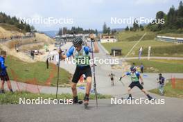 22.09.2024, Premanon, France (FRA): Jeremie Bouchex-Bellomie (FRA) - Biathlon Samse Summer Tour, pursuit, Premanon (FRA). www.nordicfocus.com. © Manzoni/NordicFocus. Every downloaded picture is fee-liable.