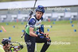 22.09.2024, Premanon, France (FRA): Quentin Fillon Maillet (FRA) - Biathlon Samse Summer Tour, pursuit, Premanon (FRA). www.nordicfocus.com. © Manzoni/NordicFocus. Every downloaded picture is fee-liable.