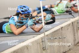 22.09.2024, Premanon, France (FRA): Emma Oustry (FRA) - Biathlon Samse Summer Tour, pursuit, Premanon (FRA). www.nordicfocus.com. © Manzoni/NordicFocus. Every downloaded picture is fee-liable.