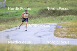 22.09.2024, Premanon, France (FRA): Oceane Michelon (FRA) - Biathlon Samse Summer Tour, pursuit, Premanon (FRA). www.nordicfocus.com. © Manzoni/NordicFocus. Every downloaded picture is fee-liable.