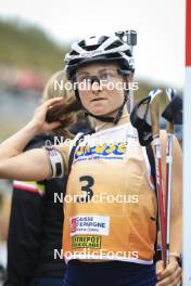 22.09.2024, Premanon, France (FRA): Jeanne Richard (FRA) - Biathlon Samse Summer Tour, pursuit, Premanon (FRA). www.nordicfocus.com. © Manzoni/NordicFocus. Every downloaded picture is fee-liable.