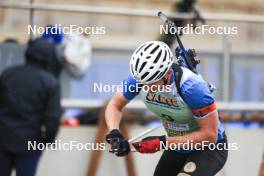 22.09.2024, Premanon, France (FRA): Fabien Claude (FRA) - Biathlon Samse Summer Tour, pursuit, Premanon (FRA). www.nordicfocus.com. © Manzoni/NordicFocus. Every downloaded picture is fee-liable.