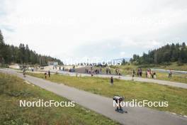 22.09.2024, Premanon, France (FRA): Tom Bouillet (FRA) - Biathlon Samse Summer Tour, pursuit, Premanon (FRA). www.nordicfocus.com. © Manzoni/NordicFocus. Every downloaded picture is fee-liable.