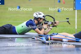 22.09.2024, Premanon, France (FRA): Eric Perrot (FRA) - Biathlon Samse Summer Tour, pursuit, Premanon (FRA). www.nordicfocus.com. © Manzoni/NordicFocus. Every downloaded picture is fee-liable.