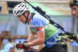 22.09.2024, Premanon, France (FRA): Fabien Claude (FRA) - Biathlon Samse Summer Tour, pursuit, Premanon (FRA). www.nordicfocus.com. © Manzoni/NordicFocus. Every downloaded picture is fee-liable.