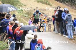 22.09.2024, Premanon, France (FRA): Paul Fontaine (FRA) - Biathlon Samse Summer Tour, pursuit, Premanon (FRA). www.nordicfocus.com. © Manzoni/NordicFocus. Every downloaded picture is fee-liable.