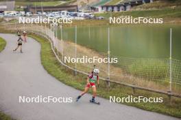 22.09.2024, Premanon, France (FRA): Coralie Perrin (FRA) - Biathlon Samse Summer Tour, pursuit, Premanon (FRA). www.nordicfocus.com. © Manzoni/NordicFocus. Every downloaded picture is fee-liable.