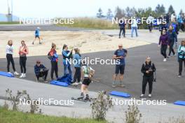 22.09.2024, Premanon, France (FRA): Undefined athlete competes - Biathlon Samse Summer Tour, pursuit, Premanon (FRA). www.nordicfocus.com. © Manzoni/NordicFocus. Every downloaded picture is fee-liable.