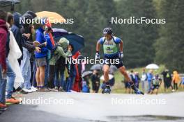 22.09.2024, Premanon, France (FRA): Antonin Guigonnat (FRA) - Biathlon Samse Summer Tour, pursuit, Premanon (FRA). www.nordicfocus.com. © Manzoni/NordicFocus. Every downloaded picture is fee-liable.