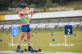 22.09.2024, Premanon, France (FRA): Alice Dusserre (FRA) - Biathlon Samse Summer Tour, pursuit, Premanon (FRA). www.nordicfocus.com. © Manzoni/NordicFocus. Every downloaded picture is fee-liable.