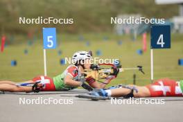 22.09.2024, Premanon, France (FRA): Namou Candau Armand (FRA) - Biathlon Samse Summer Tour, pursuit, Premanon (FRA). www.nordicfocus.com. © Manzoni/NordicFocus. Every downloaded picture is fee-liable.