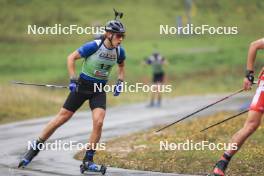 22.09.2024, Premanon, France (FRA): Gaetan Paturel (FRA) - Biathlon Samse Summer Tour, pursuit, Premanon (FRA). www.nordicfocus.com. © Manzoni/NordicFocus. Every downloaded picture is fee-liable.