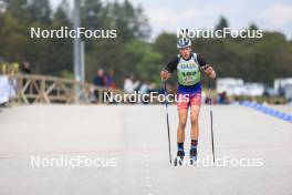 22.09.2024, Premanon, France (FRA): Enzo Bouillet (FRA) - Biathlon Samse Summer Tour, pursuit, Premanon (FRA). www.nordicfocus.com. © Manzoni/NordicFocus. Every downloaded picture is fee-liable.