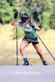 21.09.2024, Premanon, France (FRA): Chloe Dupont (GBR) - Biathlon Samse Summer Tour, sprint, Premanon (FRA). www.nordicfocus.com. © Manzoni/NordicFocus. Every downloaded picture is fee-liable.