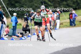 21.09.2024, Premanon, France (FRA): Mathieu Garcia (FRA) - Biathlon Samse Summer Tour, sprint, Premanon (FRA). www.nordicfocus.com. © Manzoni/NordicFocus. Every downloaded picture is fee-liable.