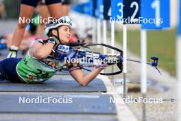 21.09.2024, Premanon, France (FRA): Leonie Jeannier (FRA) - Biathlon Samse Summer Tour, sprint, Premanon (FRA). www.nordicfocus.com. © Manzoni/NordicFocus. Every downloaded picture is fee-liable.