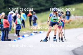 21.09.2024, Premanon, France (FRA): Alice Dusserre (FRA) - Biathlon Samse Summer Tour, sprint, Premanon (FRA). www.nordicfocus.com. © Manzoni/NordicFocus. Every downloaded picture is fee-liable.