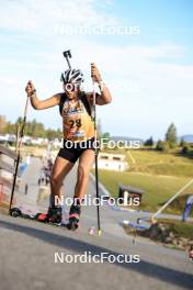 21.09.2024, Premanon, France (FRA): Lisa Bentzinger (FRA) - Biathlon Samse Summer Tour, sprint, Premanon (FRA). www.nordicfocus.com. © Manzoni/NordicFocus. Every downloaded picture is fee-liable.