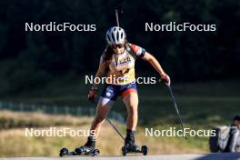 21.09.2024, Premanon, France (FRA): Aurem Pages De Amorin (FRA) - Biathlon Samse Summer Tour, sprint, Premanon (FRA). www.nordicfocus.com. © Manzoni/NordicFocus. Every downloaded picture is fee-liable.