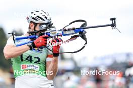 21.09.2024, Premanon, France (FRA): Fabien Claude (FRA) - Biathlon Samse Summer Tour, sprint, Premanon (FRA). www.nordicfocus.com. © Manzoni/NordicFocus. Every downloaded picture is fee-liable.