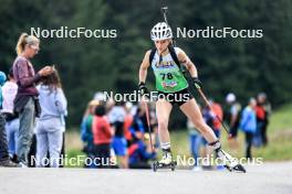 21.09.2024, Premanon, France (FRA): Capucine Fischer (FRA) - Biathlon Samse Summer Tour, sprint, Premanon (FRA). www.nordicfocus.com. © Manzoni/NordicFocus. Every downloaded picture is fee-liable.