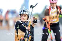 21.09.2024, Premanon, France (FRA): Mathilde Valette (FRA) - Biathlon Samse Summer Tour, sprint, Premanon (FRA). www.nordicfocus.com. © Manzoni/NordicFocus. Every downloaded picture is fee-liable.