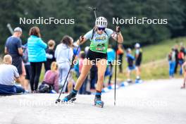 21.09.2024, Premanon, France (FRA): Liv Breyton Bouvier (FRA) - Biathlon Samse Summer Tour, sprint, Premanon (FRA). www.nordicfocus.com. © Manzoni/NordicFocus. Every downloaded picture is fee-liable.