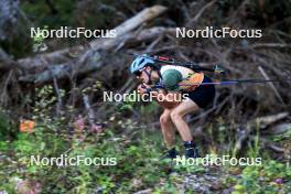 21.09.2024, Premanon, France (FRA): Anselme Lutaud (FRA) - Biathlon Samse Summer Tour, sprint, Premanon (FRA). www.nordicfocus.com. © Manzoni/NordicFocus. Every downloaded picture is fee-liable.