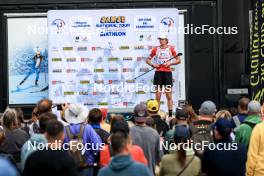 21.09.2024, Premanon, France (FRA): Emile Weiss (FRA) - Biathlon Samse Summer Tour, sprint, Premanon (FRA). www.nordicfocus.com. © Manzoni/NordicFocus. Every downloaded picture is fee-liable.