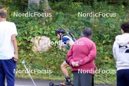 21.09.2024, Premanon, France (FRA): Emilien Claude (FRA) - Biathlon Samse Summer Tour, sprint, Premanon (FRA). www.nordicfocus.com. © Manzoni/NordicFocus. Every downloaded picture is fee-liable.