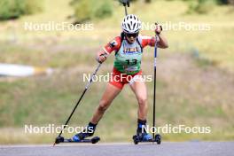 21.09.2024, Premanon, France (FRA): Themice Fontaine (FRA) - Biathlon Samse Summer Tour, sprint, Premanon (FRA). www.nordicfocus.com. © Manzoni/NordicFocus. Every downloaded picture is fee-liable.