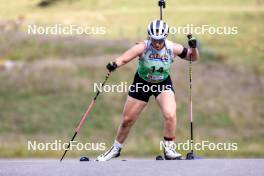 21.09.2024, Premanon, France (FRA): Lena Haecki-Gross (SUI) - Biathlon Samse Summer Tour, sprint, Premanon (FRA). www.nordicfocus.com. © Manzoni/NordicFocus. Every downloaded picture is fee-liable.