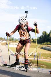 21.09.2024, Premanon, France (FRA): Eline Curnillon (FRA) - Biathlon Samse Summer Tour, sprint, Premanon (FRA). www.nordicfocus.com. © Manzoni/NordicFocus. Every downloaded picture is fee-liable.