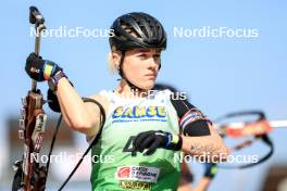 21.09.2024, Premanon, France (FRA): Sophie Chauveau (FRA) - Biathlon Samse Summer Tour, sprint, Premanon (FRA). www.nordicfocus.com. © Manzoni/NordicFocus. Every downloaded picture is fee-liable.