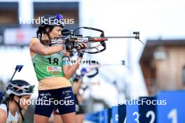 21.09.2024, Premanon, France (FRA): Camille Bened (FRA) - Biathlon Samse Summer Tour, sprint, Premanon (FRA). www.nordicfocus.com. © Manzoni/NordicFocus. Every downloaded picture is fee-liable.